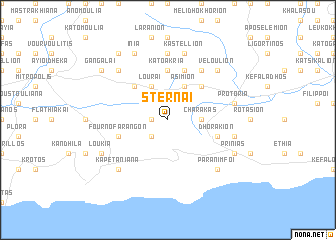 map of Stérnai