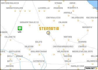 map of Sternatia