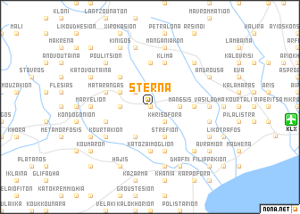 map of Stérna