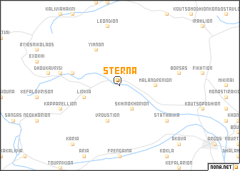 map of Stérna
