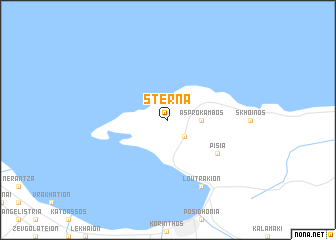 map of Stérna