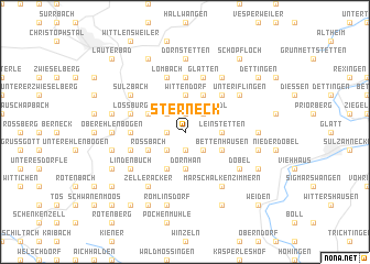 map of Sterneck