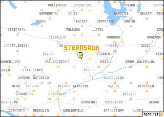 map of Sternsruh