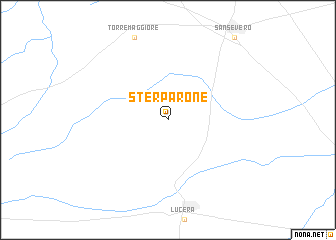 map of Sterparone