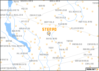map of Sterpo