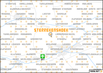 map of Sterrekenshoek
