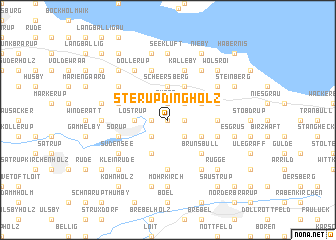 map of Sterup-Dingholz