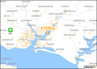 map of Stervil