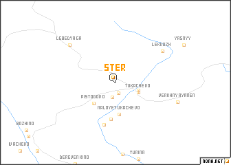 map of Ster