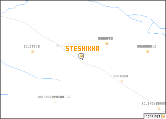 map of Steshikha