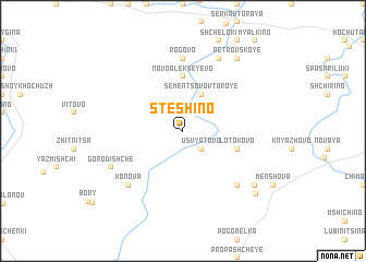 map of Stëshino