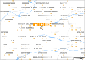 map of Stęszewko