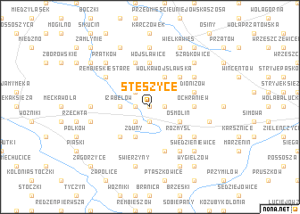 map of Stęszyce