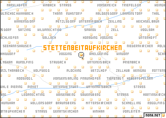 map of Stetten bei Taufkirchen