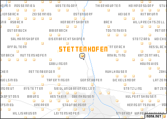 map of Stettenhofen