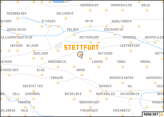 map of Stettfurt