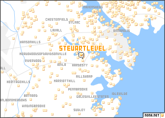 map of Steuart Level