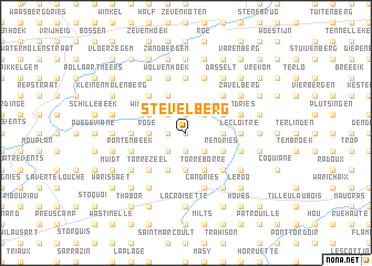 map of Stevelberg