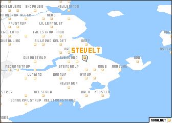 map of Stevelt