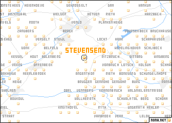 map of Stevensend