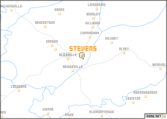 map of Stevens