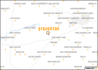 map of Steventon