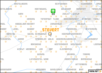 map of Stevert