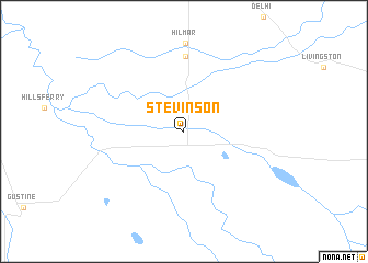 map of Stevinson