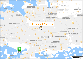 map of Stewart Manor