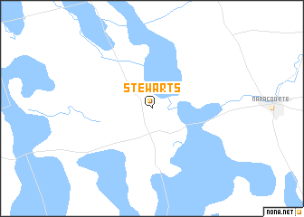 map of Stewarts