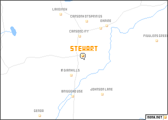 map of Stewart