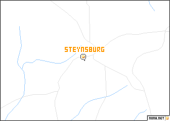 map of Steynsburg