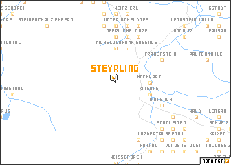 map of Steyrling