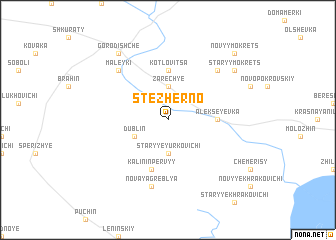 map of Stezherno