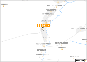 map of Stëzhki