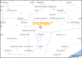 map of Stickford