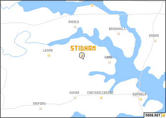 map of Stidham