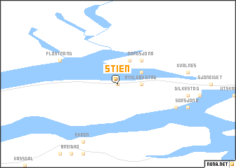 map of Stien