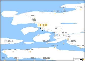 map of Stien