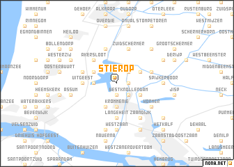 map of Stierop