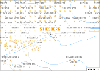 map of Stiesberg