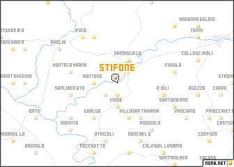 map of Stifone