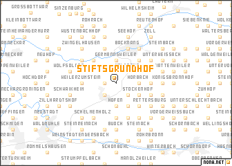 map of Stiftsgrundhof