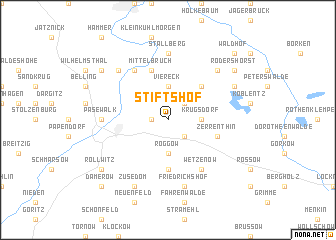 map of Stiftshof