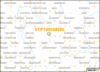 map of Stiftungsberg