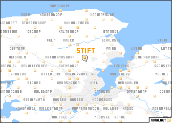 map of Stift