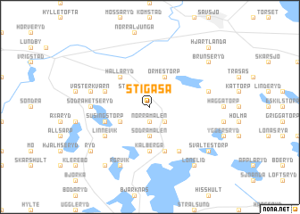 map of Stigåsa