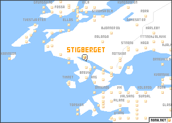 map of Stigberget