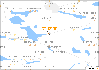 map of Stigsbo
