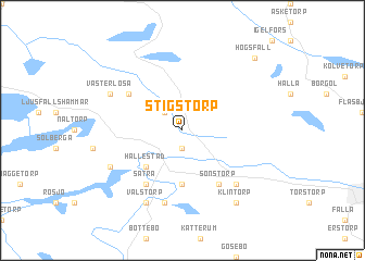 map of Stigstorp